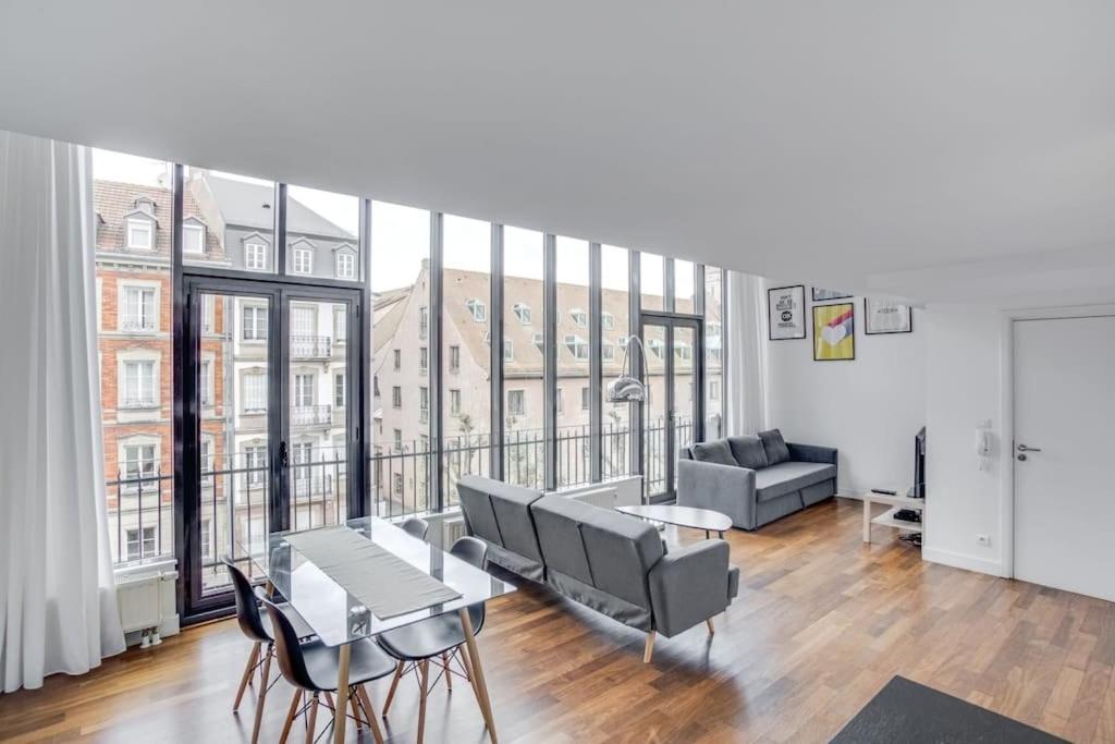 Le Loft Des Lumieres - Superbe Loft Lumineux Au Coeur De La Krutenau Apartment Strasbourg Exterior photo
