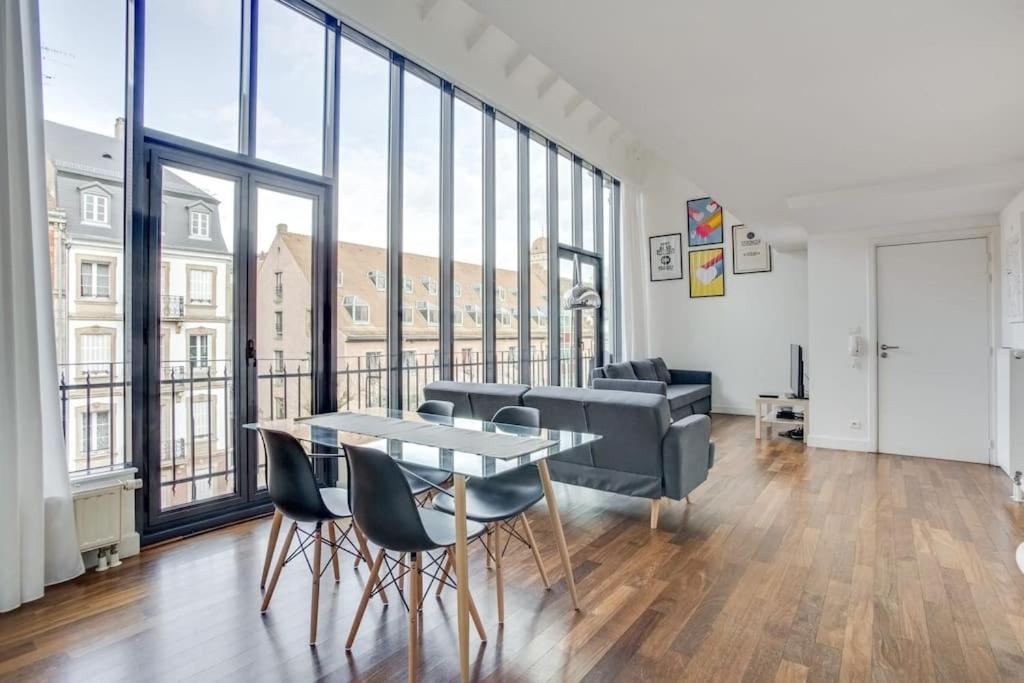 Le Loft Des Lumieres - Superbe Loft Lumineux Au Coeur De La Krutenau Apartment Strasbourg Exterior photo