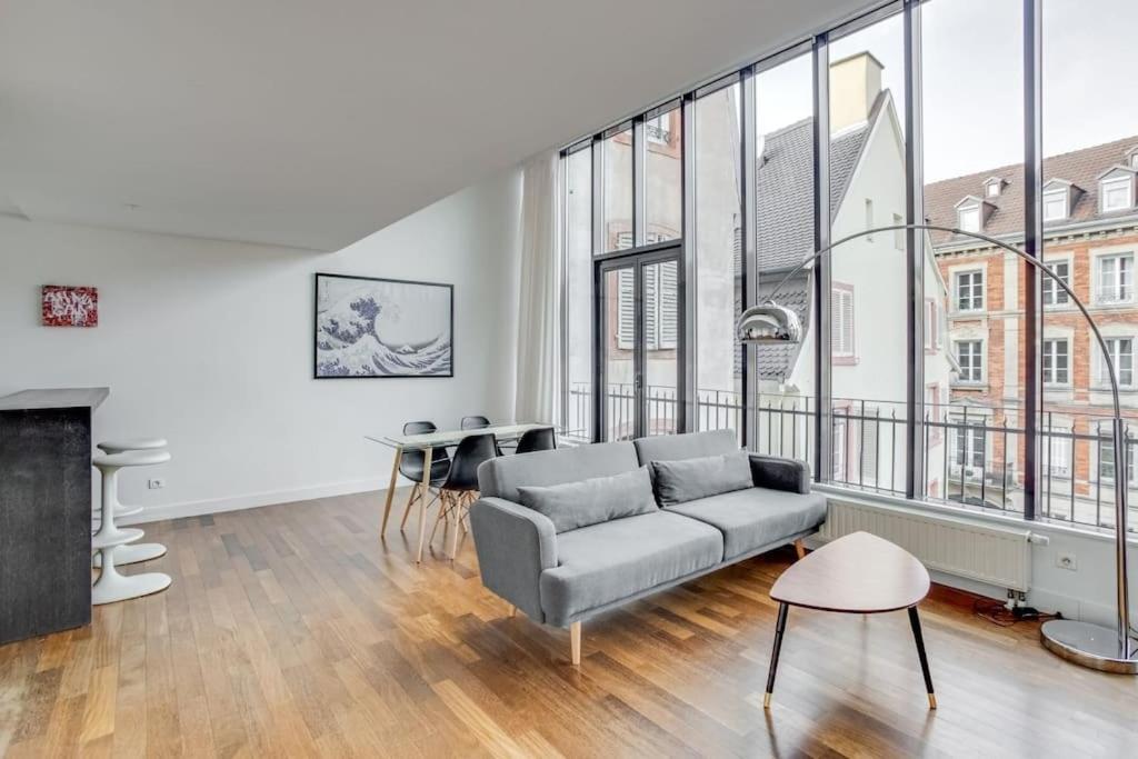 Le Loft Des Lumieres - Superbe Loft Lumineux Au Coeur De La Krutenau Apartment Strasbourg Exterior photo